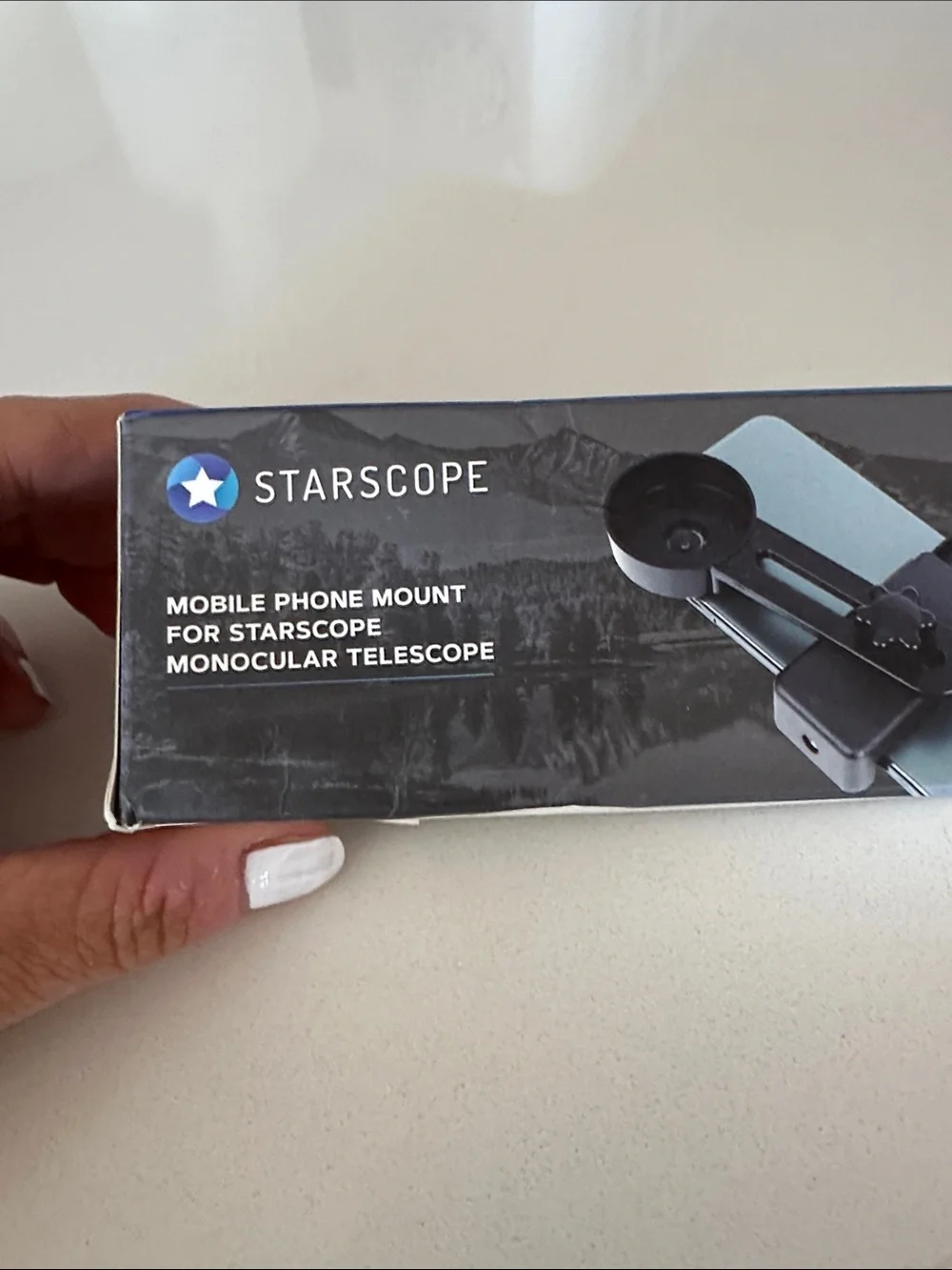 Starscope Mobile Phone Mount for Monocular Telescope - Black